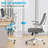 Norberta Home Ergonomic Office Chair With Lumbar Support, Swivel High Back Computer Chair, Breathable Mesh Desk Chair, PU Silent Wheels, Flip-Up Arms350LBS Capacity-129836072-129836073