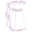 Pillar Planter Garden Outdoor Decor Modern Display Stand Terrace Holder-379731676-379731677