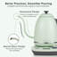 Buydeem K821 Electric Gooseneck Kettle With Variable Temperature Control, Pour Over Coffee Tea Kettle, Durable 18/8 Stainless Steel, Auto Keep Warm & Built In Brewing Timer, 0.8l-113412676
