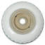 Lavabo vasque rond en céramique artistique 16 po - Lavabo brillant au-dessus du comptoir avec motif imprimé inspiré de la main-120925186