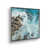 Polished Chrome Floater Framed