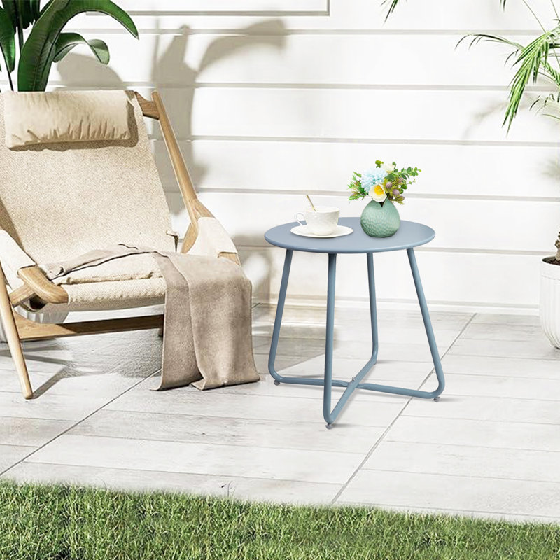 Adelynn End Table, Blue