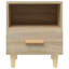 Rasen 2 Drawer Bedside Table-1931404533