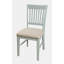 Barna 19'' H Upholstered Acacia Side Chair-1097796138