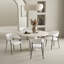 Chaise de salle à manger blanche-751223675