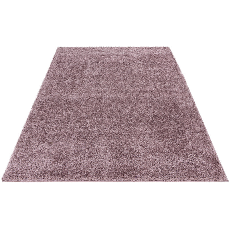 Omi Uni Area Rug, Rectangular 200 x 290cm, Pink