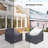 Donnie Acacia Wood Patio Chair Covers
