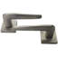 4 Pairs Venus Design Door Handles on Square Rose-1662919908