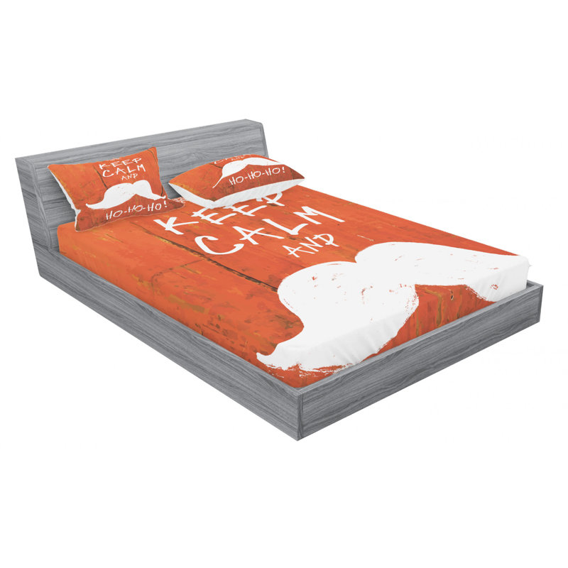 Microfiber Sheet Set, Queen Sheet Set with Fitted Sheet