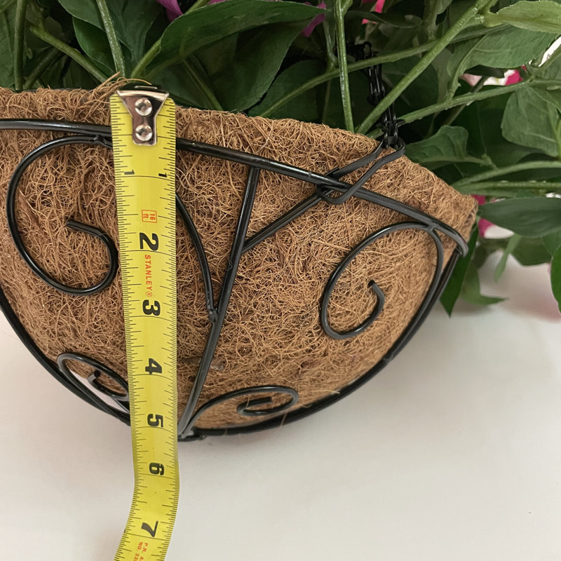 Hanging Basket Arrangement in Basket