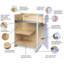 Meuble-lavabo simple 36 po Promax