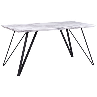 Millie Metal Base Dining Table
