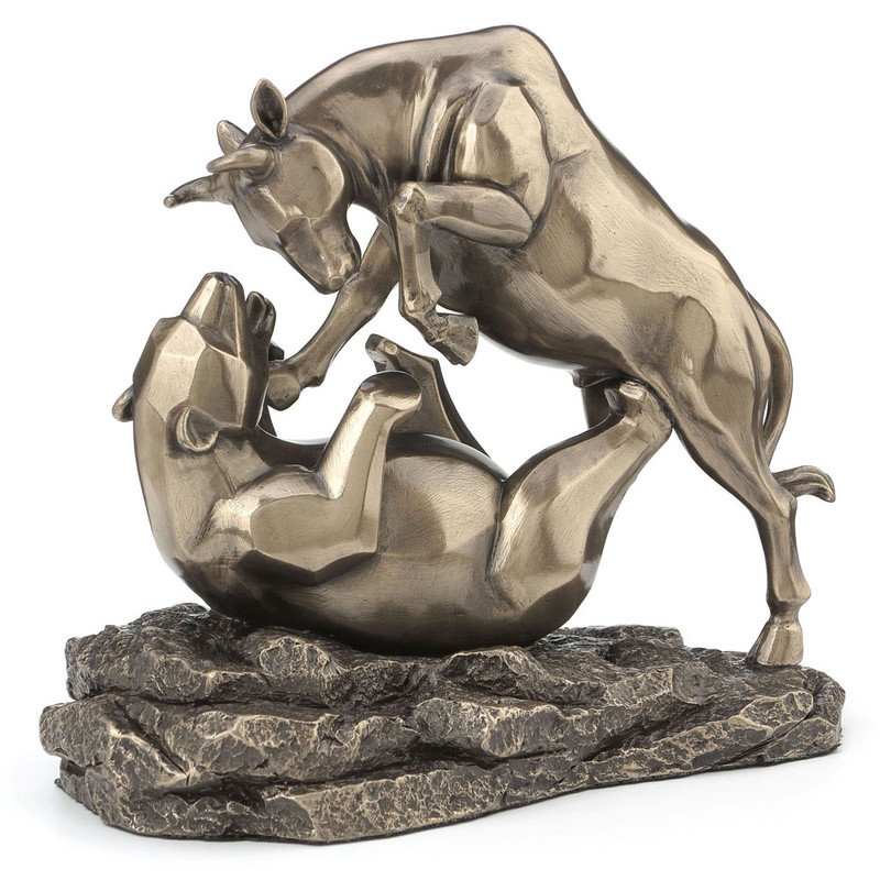 Figurine taureau 7,48 po Stock Market