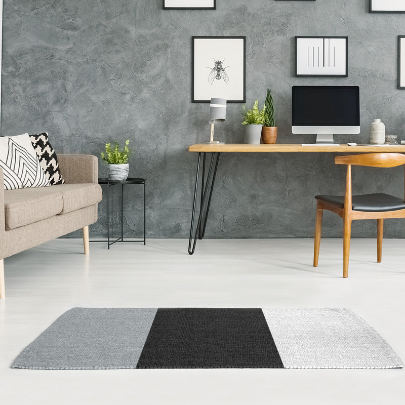 Chenille Indoor Rug, Rectangle 4' x 6'