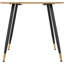 Addiemae Metal Base Dining Table