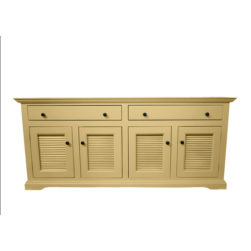 Buffet Savannah, Jaune Cupola, H 31 po x l 70 po x P 18 po