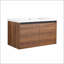 Ensemble de meuble-lavabo 36 po avec lavabo à poser en résine 36 po, 2 portes-444233790