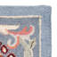Tapis en laine crocheté à la main à motif floral Brayton-21279191