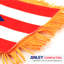 Drapeau suspendu pour fenêtre 4 x 6 pouces Anley Puerto Rico