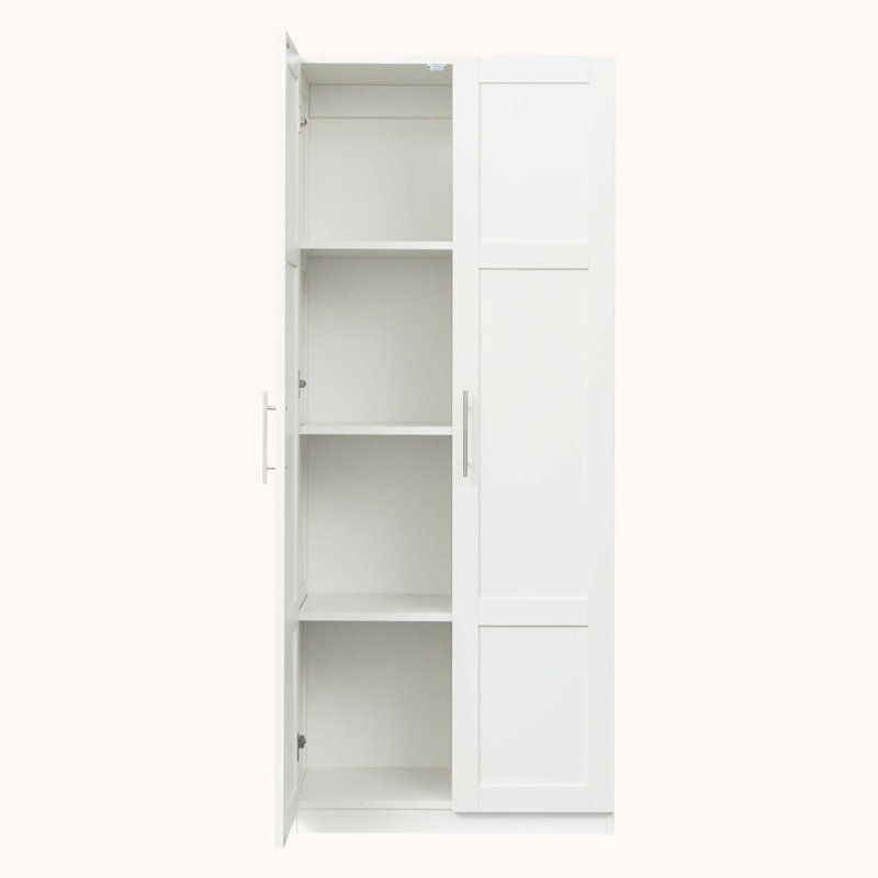 Exa Accent Cabinet, White