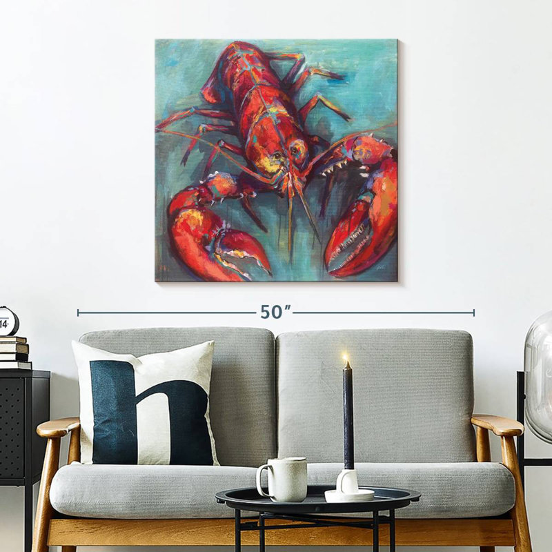 Crowle Lobster, 30" H x 30" W