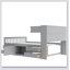 Captain Platform Bed Frame With Storage Bookcases And Shelves,Four Drawers-1896811455