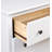 Wahhaj 23.25'' W 2-Drawer Nightstand, Traditional Side Table, Bedside Table, Storage for Bedroom, Living Room, Office, 16" D x 23.25" W x 21.75" H, White-934769402