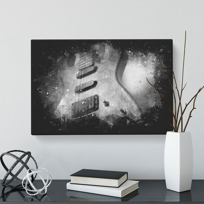 Electric Guitar Vol.2 - Wrapped Canvas, 50cm H x 76cm W x 3cm D