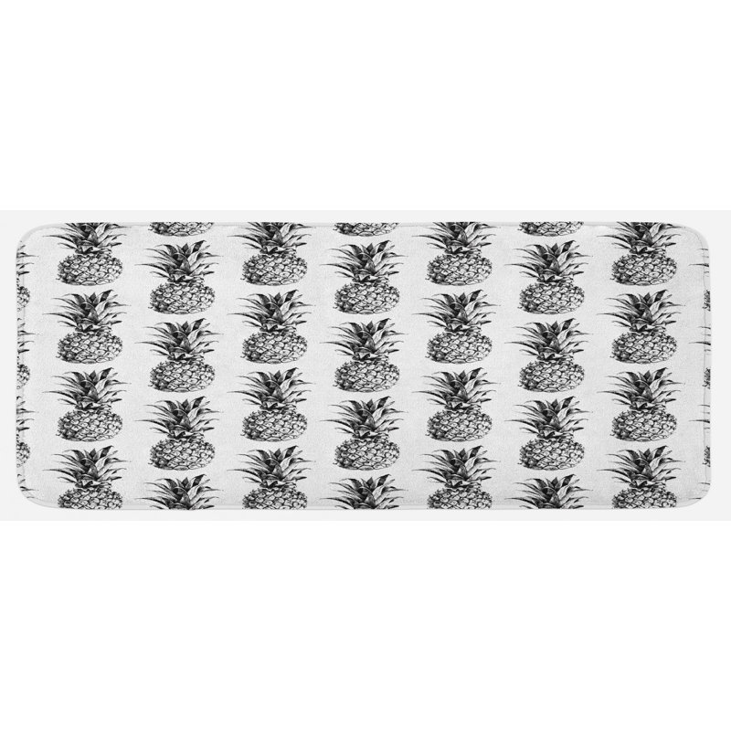 Tapis de cuisine ananas