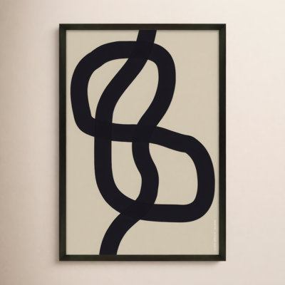 Bombay "Intertwined 1" Print by Romina Gadler