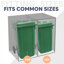 Metal Double Bin Store