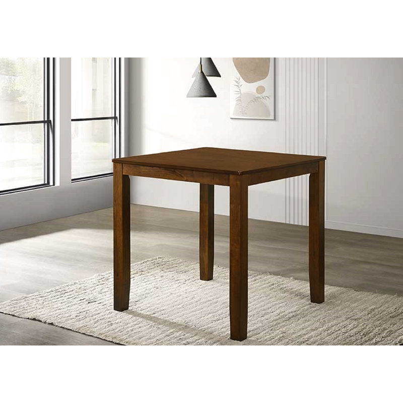 Traditional Cherry Square Dining Table For Counter Height Use, Seats 4 In Cherry, Diners