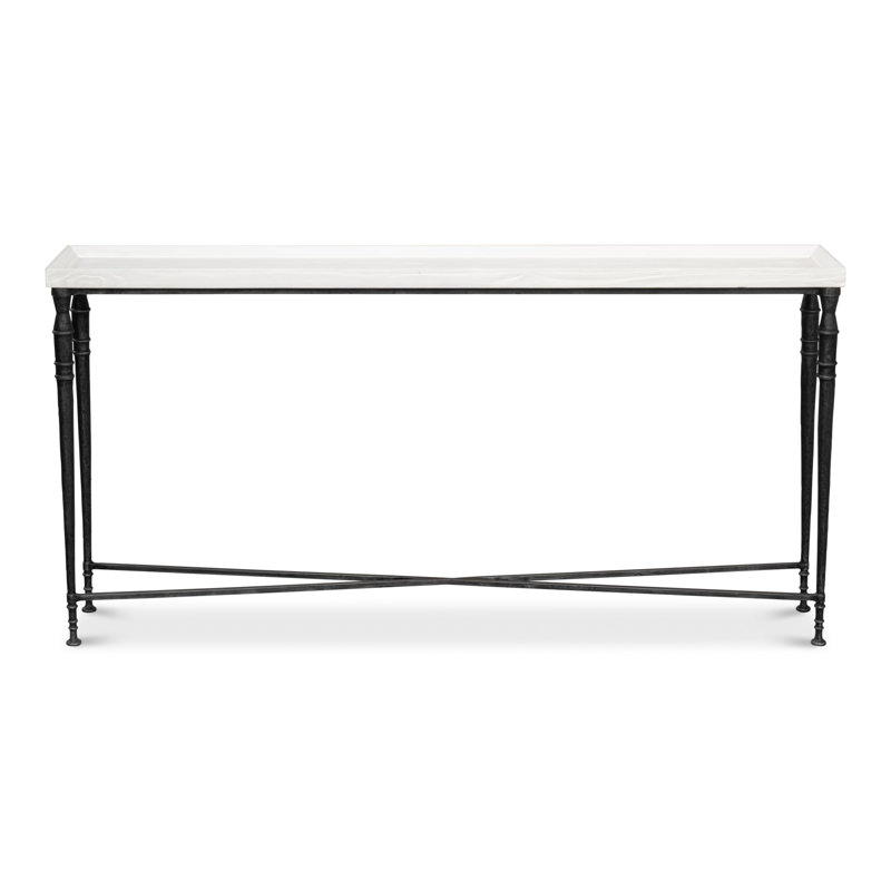 Nathaniel Solid Wood Console Table, 30" H x 80" W x 12" D
