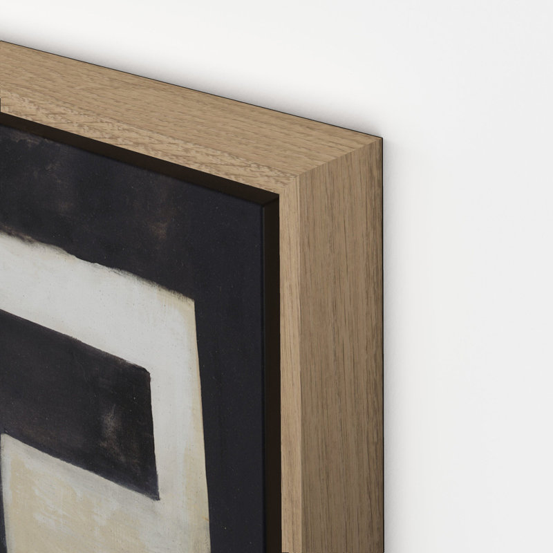 Civilization Painting by Jess Engle, 60" H x 40" W, Natural Maple