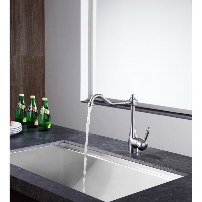 ANZZI Patriarch Series Pull Down Kitchen Faucet Side Spray, Oil Rubbed Bronze