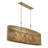 Aven 52" 8-Light Linear Chandelier