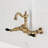 Kingston Brass Duchess Double-Handle 2-Hole Wall-Mount Bridge Kitchen Faucet-93672719