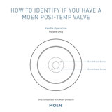 Moen Weymouth Posi-Temp Shower Trim Kit, Valve Required