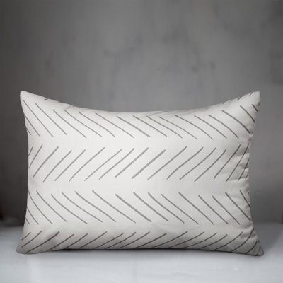 Baldridge Modern Rectangular Pillow Cover & Insert