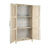 Rowan Mango Wood and Cane Cabinet-1000565290