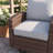 Patio Wicker Swivel Rocker Chair with Cushions-1860089017