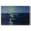 Maximilien Luce "Le port la nuit / bateaux au clair de lune" - Art mural sur toile tendue de qualité musée-466749032