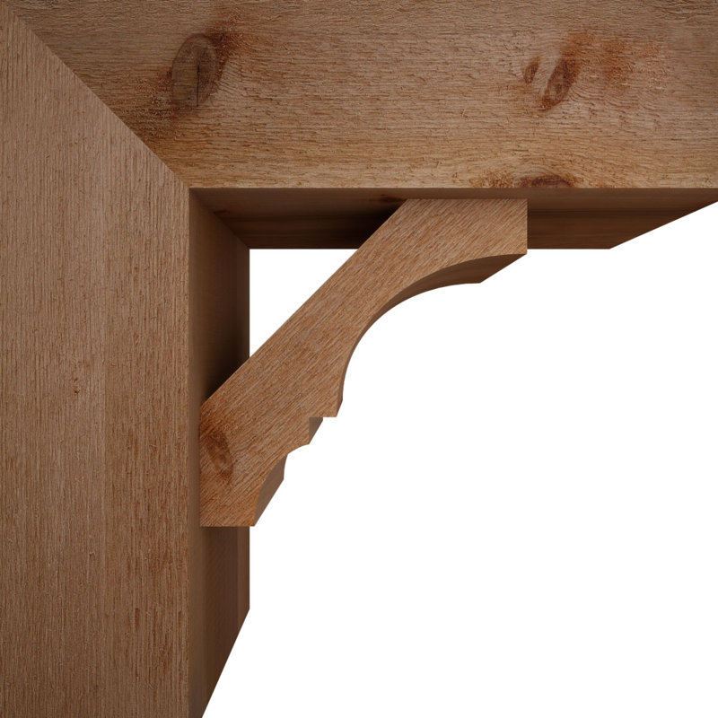 Support pour scie rugueuse Balboa, 22 X 22, Cèdre rouge occidental de l 8 po (scié brut)