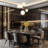 Gerane Modern Gold 5 Light Chandelier