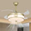 Ventilateur de plafond encastré 42 pouces avec télécommande-478896624