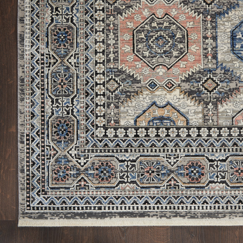 Pinkerton Geometric Indoor Rug, Rectangle 9'10" x 12'6"
