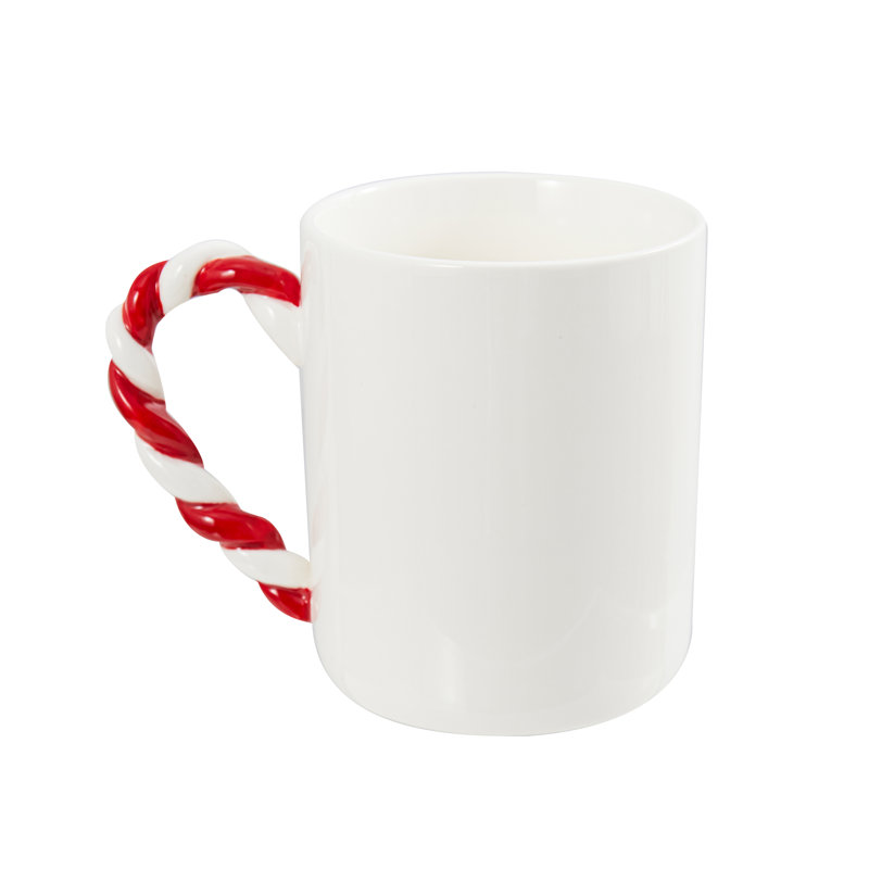 Candy Cane Handle Ceramic, 14oz, Gift Box