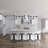 Bases-One Drawer Stack 60"×21"×34.5" Easy to Assemble Vanity Cabinet