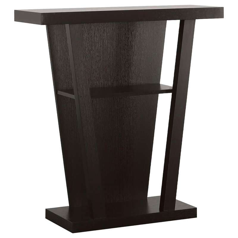 Console à 2 tablettes Cappuccino