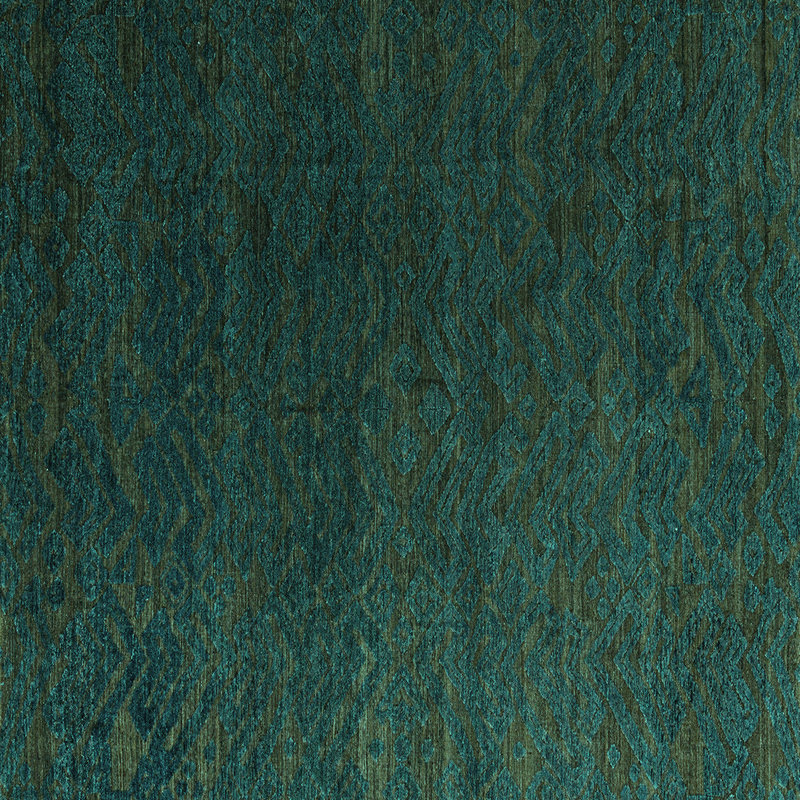 Laterrious Washable Abstract Indoor Rug, Square 5'